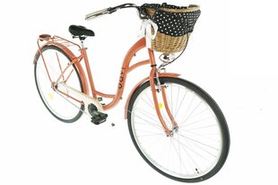 Moteriškas dviratis Davi Emma, 160-185 cm, 28", Oranžinė цена и информация | Велосипеды | pigu.lt