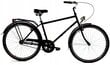 Vyriškas dviratis Davi Man 1 spd, 28" 160-190 cm, juodas kaina ir informacija | Dviračiai | pigu.lt