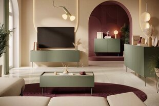 ТВ столик Bogart Desin 170, зеленый цена и информация | Тумбы под телевизор | pigu.lt