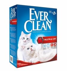 Наполнитель для кошачьего туалета Ever Clean Multiple Cat, 10 л цена и информация | Наполнитель для кошек | pigu.lt