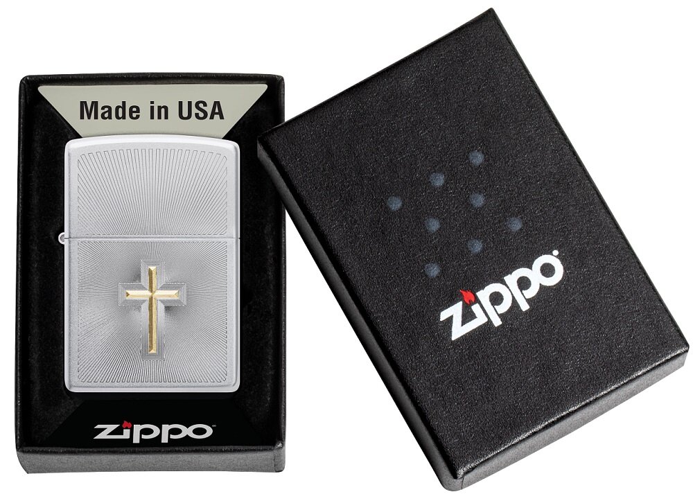 Žiebtuvėlis Zippo 48581, sidabrinis цена и информация | Žiebtuvėliai ir priedai | pigu.lt