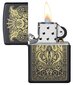 Žiebtuvėlis Zippo 29965 Monster Design, juodas цена и информация | Žiebtuvėliai ir priedai | pigu.lt