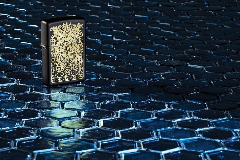 Žiebtuvėlis Zippo 29965 Monster Design, juodas цена и информация | Žiebtuvėliai ir priedai | pigu.lt