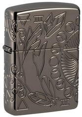 Žiebtuvėlis Zippo 49689 Armor® Wicca Design, sidabrinis kaina ir informacija | Žiebtuvėliai ir priedai | pigu.lt