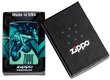 Žiebtuvėlis Zippo 48605 Mermaid Zippo Design, juodas kaina ir informacija | Žiebtuvėliai ir priedai | pigu.lt