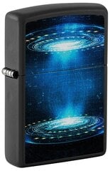 Žiebtuvėlis Zippo Zippo Lighter 48514 UFO Flame Design, juodas kaina ir informacija | Žiebtuvėliai ir priedai | pigu.lt