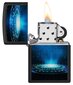 Žiebtuvėlis Zippo Zippo Lighter 48514 UFO Flame Design, juodas kaina ir informacija | Žiebtuvėliai ir priedai | pigu.lt