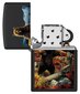 Žiebtuvėlis Zippo 48597 Linda Picken Grizzly, juodas цена и информация | Žiebtuvėliai ir priedai | pigu.lt