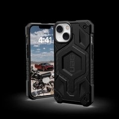 UAG Monarch - protective case for iPhone 14 Plus compatible with MagSafe (carbon fiber) цена и информация | Чехлы для телефонов | pigu.lt