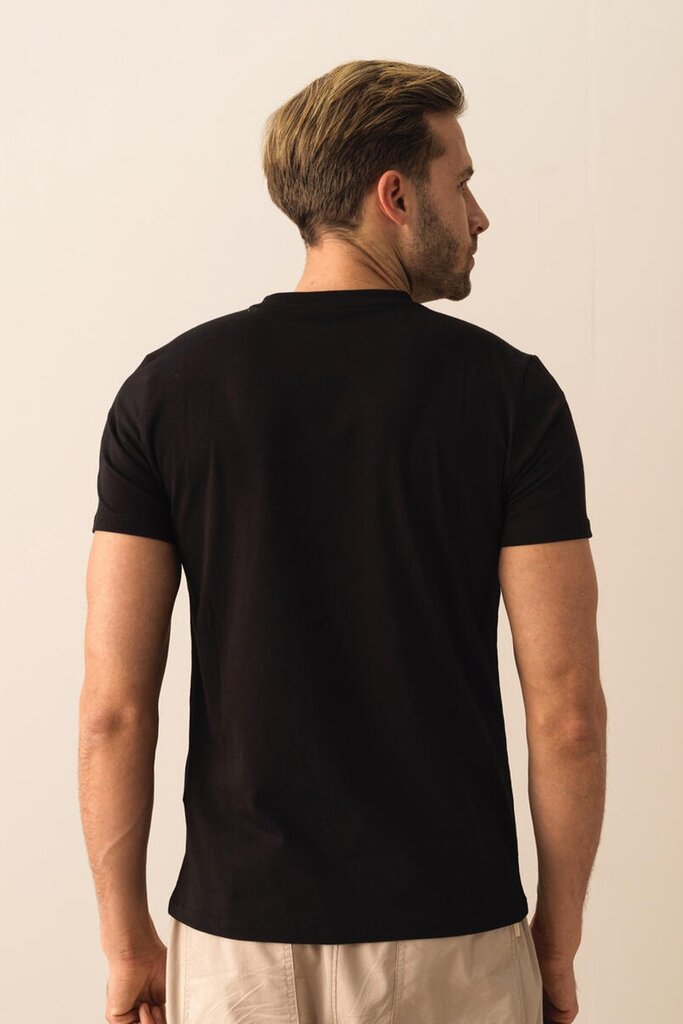Marškinėliai vyrams Xint, juodi цена и информация | Vyriški marškinėliai | pigu.lt