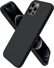 Чехол Liquid Silicone 1.5mm Apple iPhone 14 черный цена и информация | Чехлы для телефонов | pigu.lt
