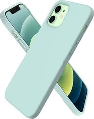 Чехол Liquid Silicone 1.5mm Apple iPhone 14 цвет мяты цена и информация | Чехлы для телефонов | pigu.lt