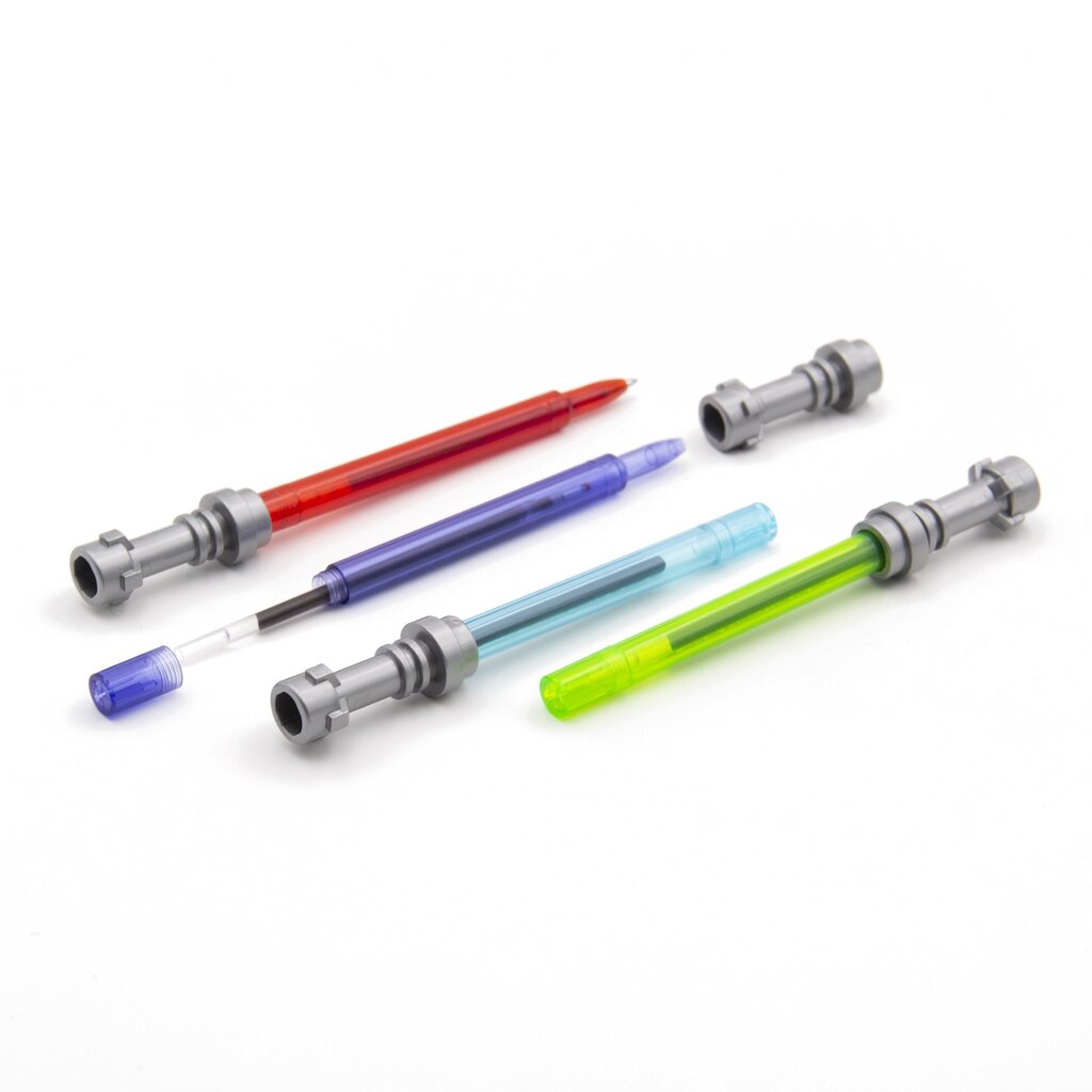 Geliniai rašikliai Lego Star Wars Šviesos kardai, 4 vnt. kaina ir informacija | Rašymo priemonės | pigu.lt