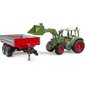 Traktorius su priekaba Bruder Fendt Vario 211 kaina ir informacija | Žaislai berniukams | pigu.lt