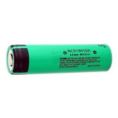 Аккумулятор Panasonic NCR18650A 3,6V 3100mAh цена и информация | Аккумуляторы | pigu.lt