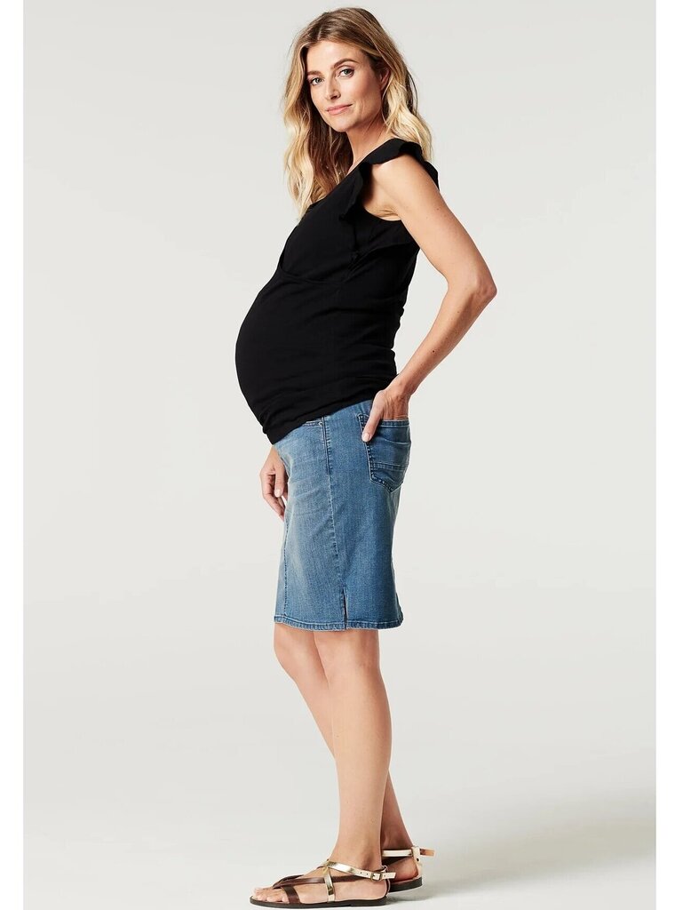 Palaidinė nėščioms ir maitinančioms moterims Noppies 1020018, juoda kaina ir informacija | Palaidinės, marškiniai moterims | pigu.lt