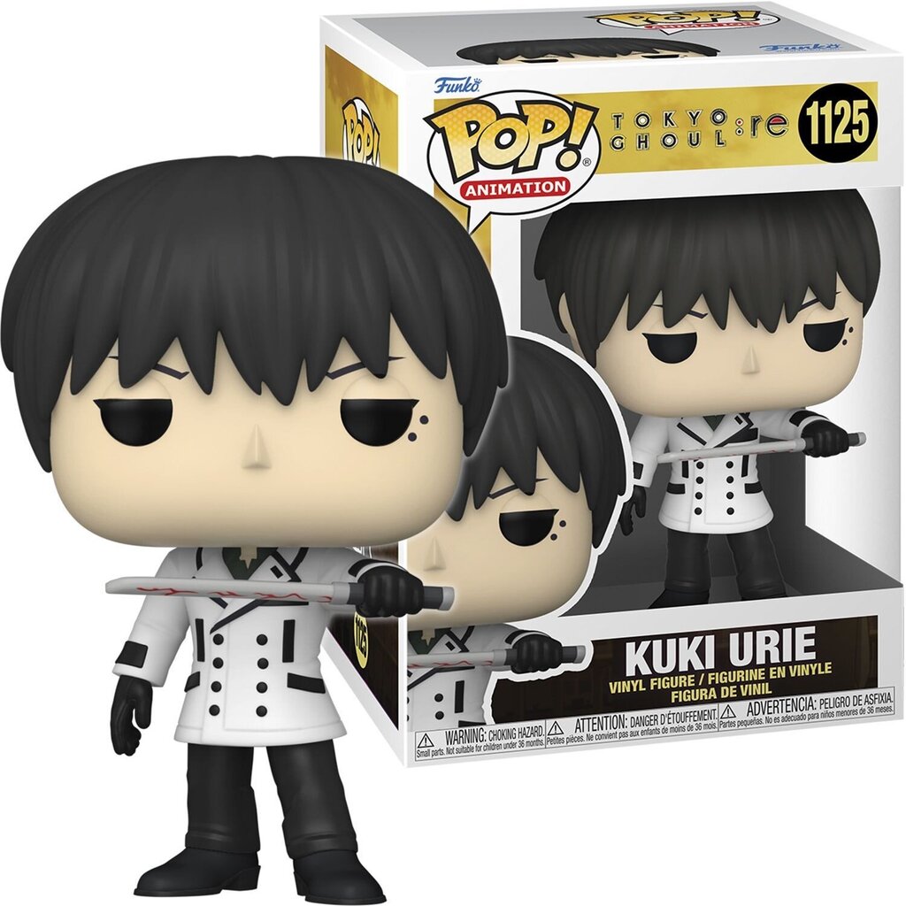 Funko Pop! Tokyo Ghoul: Re Kuki Urie 1125 57642 kaina ir informacija | Žaidėjų atributika | pigu.lt