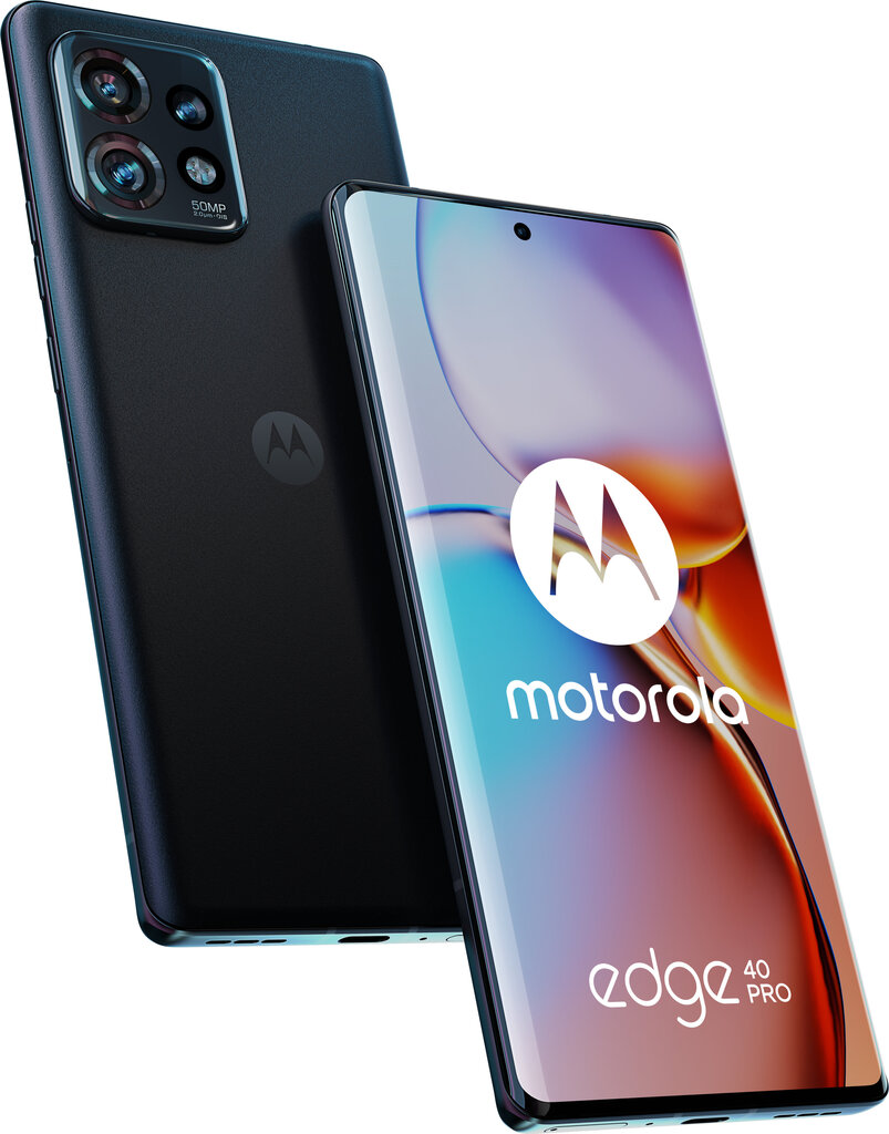 Motorola Edge 40 Pro 5G 12/256GB PAWE0001SE Interstellar Black цена и информация | Mobilieji telefonai | pigu.lt