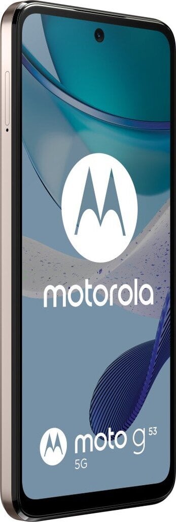 Motorola Moto G53 5G 4/128GB PAWS0030SE Pale Pink kaina ir informacija | Mobilieji telefonai | pigu.lt