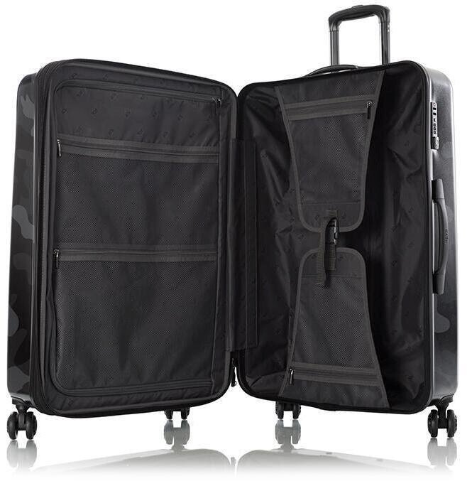 Didelis lagaminas Heys Black Camo Fashion Spinner, L kaina ir informacija | Lagaminai, kelioniniai krepšiai | pigu.lt