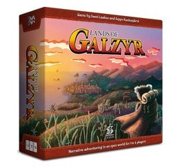 Stalo žaidimas Lands of Galzyr, EN цена и информация | Настольные игры, головоломки | pigu.lt
