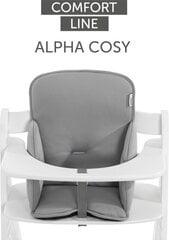 Подушка для стульчика для кормления Hauck Alpha Cosy Comfort, Stretch Grey цена и информация | Стульчики для кормления | pigu.lt