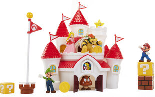 Grybų karalystės pilis Nintendo Mushroom Kingdom Castle Playset цена и информация | Игрушки для мальчиков | pigu.lt