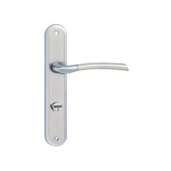 Durų rankena su užraktu WC suktuku цена и информация | Дверные ручки | pigu.lt