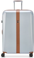 Didelis lagaminas Delsey Promenade Hard 2.0 Expandable, L, sidabrnis kaina ir informacija | Lagaminai, kelioniniai krepšiai | pigu.lt