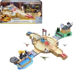 Dinozaurų mūšio arena su priedais Jurassic World Minis kaina ir informacija | Žaislai berniukams | pigu.lt