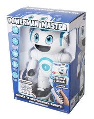 Pulteliu valdomas robotas Lexibook Powerman Master, 24 cm, baltas kaina ir informacija | Žaislai berniukams | pigu.lt