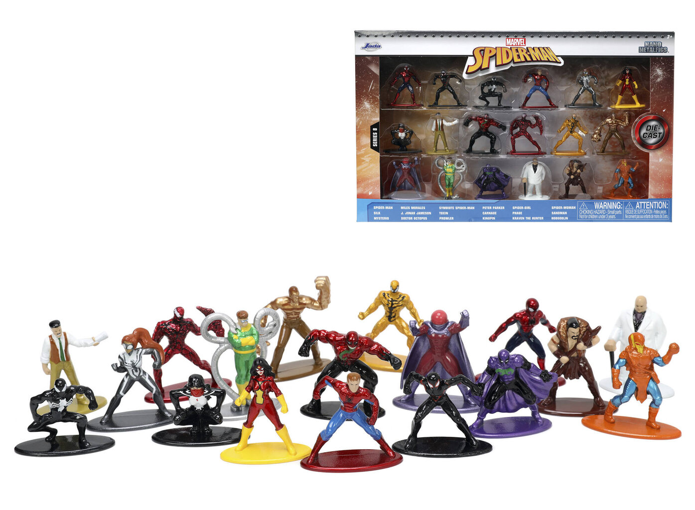 Figūrėlių rinkinys Jada Toys Marvel Wave kaina ir informacija | Žaislai berniukams | pigu.lt