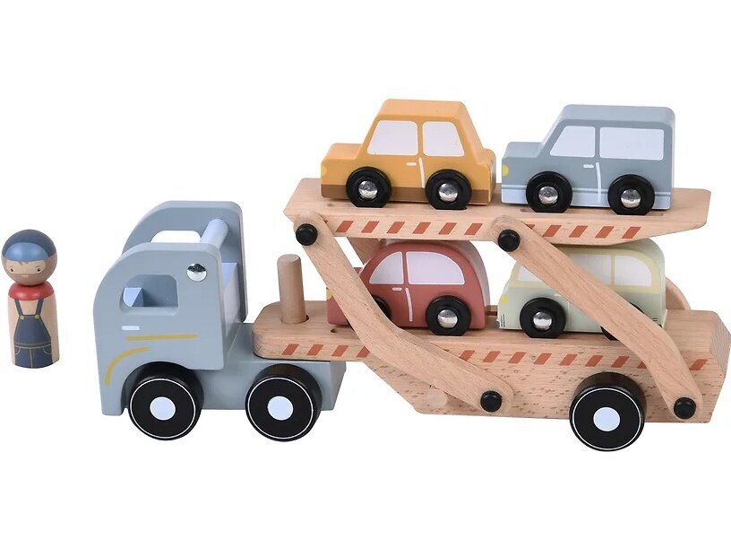 Medinis autovežis Little Dutch Truck цена и информация | Žaislai berniukams | pigu.lt