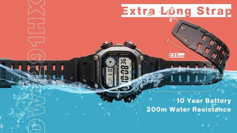 Laikrodis vyrams Casio DW-291HX-5AVDF цена и информация | Vyriški laikrodžiai | pigu.lt