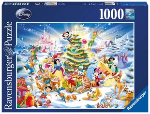 Dėlionė Ravensburger Disney Christmas, 1000 d. kaina ir informacija | Dėlionės (puzzle) | pigu.lt