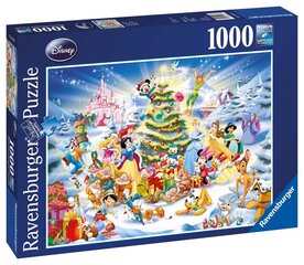 Dėlionė Ravensburger Disney Christmas, 1000 d. kaina ir informacija | Dėlionės (puzzle) | pigu.lt