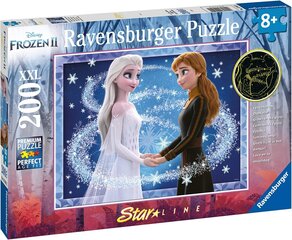 Dėlionė Ravensburger Frozen Seserys amžinai, 200 d. kaina ir informacija | Dėlionės (puzzle) | pigu.lt