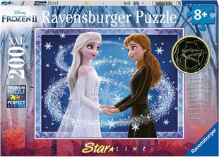 Пазл Ravensburger Frozen Sisters Forever, 200 д. цена и информация | Пазлы | pigu.lt