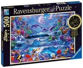 Dėlionė Ravensburger Mėnulio šviesa, 15047, 500 d. kaina ir informacija | Dėlionės (puzzle) | pigu.lt