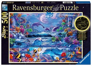 Dėlionė Ravensburger Mėnulio šviesa, 15047, 500 d. kaina ir informacija | Dėlionės (puzzle) | pigu.lt