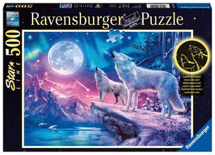 Dėlionė Ravensburger Twilight Howl, 500 d. kaina ir informacija | Dėlionės (puzzle) | pigu.lt