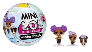 Lėlytė L.O.L. Surprise mini winter family kaina ir informacija | Žaislai mergaitėms | pigu.lt