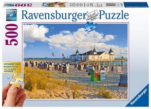 Dėlionė Ravensburger Paplūdimio kėdė, 13652, 500 d. kaina ir informacija | Dėlionės (puzzle) | pigu.lt