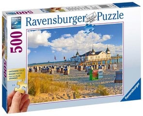 Dėlionė Ravensburger Paplūdimio kėdė, 13652, 500 d. kaina ir informacija | Dėlionės (puzzle) | pigu.lt