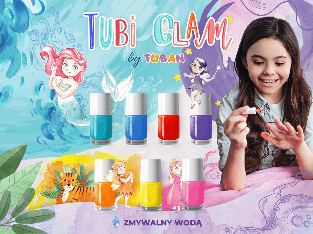 Nagų lakas vaikams Tubi Glam Pearl, 5 ml цена и информация | Kosmetika vaikams ir mamoms | pigu.lt