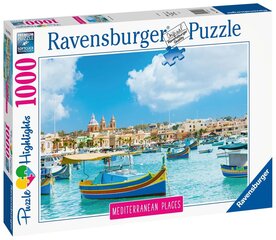 Dėlionė Ravensburger Mediaranean Malta, 14978, 1000 d. kaina ir informacija | Dėlionės (puzzle) | pigu.lt