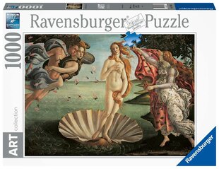 Dėlionė su meno kūriniu Ravensburger Veneros gimimas 15769, 1000 d. kaina ir informacija | Dėlionės (puzzle) | pigu.lt