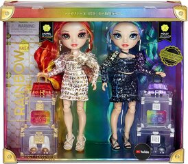 Куклы- близнецы 5775533euc Rainbow High Laurel & Holly De'vious цена и информация | Игрушки для девочек | pigu.lt