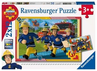 Dėlionė Samas ir jo komanda Ravensburger Puzzle FS, 2x12 d. цена и информация | Пазлы | pigu.lt