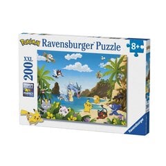 Пазл Ravensburger Pokemon, 200 д. цена и информация | Пазлы | pigu.lt